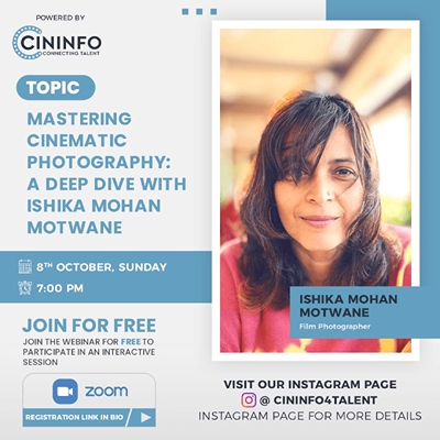 Mastering Cinematic Photography: A Deep Dive with Ishika Mohan Motwane ...